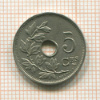 5 сантимов. Бельгия 1922г