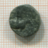 АЕ драхма. Индо-Скифия. Азес II. 1 в. до н.э. Царь/Зевс