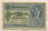 5 марок. Германия 1917г