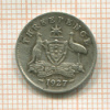 3 пенса. Австралия 1927г