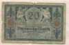 20 марок. Германия 1915г