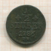 1/2 штубера. Юлих-Берг 1786г