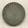 1/2 экю. Франция. Людовик XV 1732г