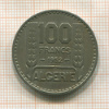 100 франков. Алжир 1952г