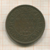 1/4 анны. Индия 1905г