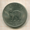 1 крона. Остров Мэн 1970г