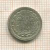 10 центов. Нидерланды 1918г