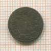 1 крейцер. Бавария 1848г