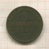 3 пфеннинга. Пруссия 1856г