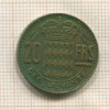 20 франков. Монако 1951г