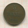 5 пенни 1908г