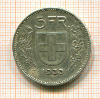 5 франков. Швейцария 1933г