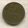 1/2 пенни. Великобритания 1928г