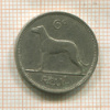 6 пенсов. Ирландия 1940г