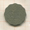 1 анна. Индия 1920г