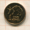 1 нгвее. Замбия 1978г