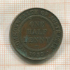 1/2 пенни. Австралия 1933г