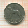 6 пенсов. Ирландия 1928г