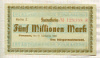 5000000 марок. Германия 1923г