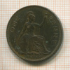 1 пенни. Великобритания 1938г
