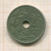 25 сантимов. Бельгия 1909г