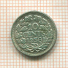 10 центов. Нидерланды 1938г