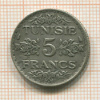 5 франков. Тунис