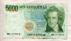 5000 лир. Италия
