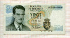 20 франков. Бельгия 1964г