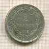 2 франка. Бельгия 1912г