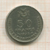 50 франков. Коморские острова 1975г