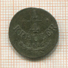 1/4 крейцера. Австрия 1816г