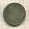 2 марки. Пруссия 1877г
