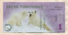 1 доллар. Арктические территории 2012г
