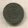 Нотгельд. 10 пфеннигов. Германия. Ахен