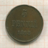 5 пенни 1898г