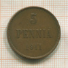 5 пенни 1911г