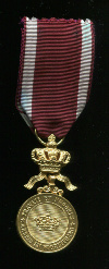 Золотая медаль ордена Короны. Бельгия