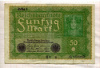 50 марок. Германия 1919г