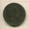 5 сантимов. Испания 1877г