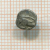 Гемиобол. Мизия. Кизик. 480-450 г. до н.э. Кабан/лев