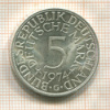 5 марок. Германия 1974г