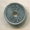 25 эре. Датская Гренландия 1910г