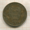 1/12 шиллинга. Джерси 1911г