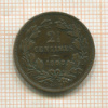 2 1/2 сантима. Люксембург 1908г