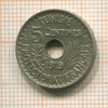 5 сантимов. Тунис 1919г