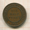 1/2 пенни. Австралия 1936г