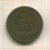 1 цент. США 1905г