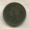2 сентаво. Аргентина 1893г