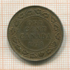1 цент. Канада 1918г